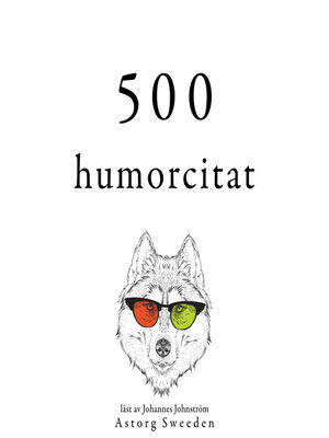 cover image of 500 citat av humor